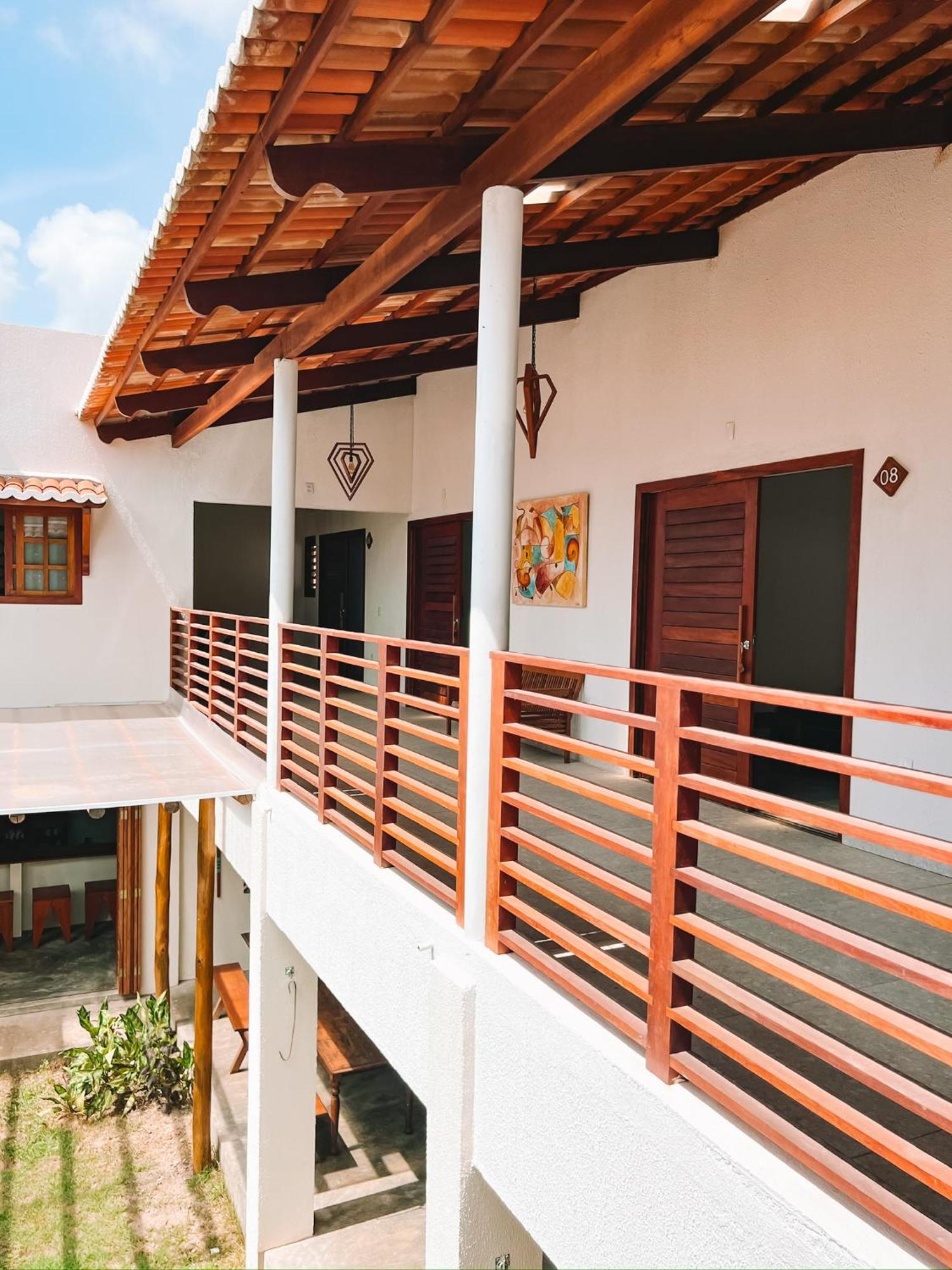 Boas Ondas Pousada Bed and Breakfast Praia de Pipa Buitenkant foto